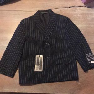 Todler blazer black and white size T4